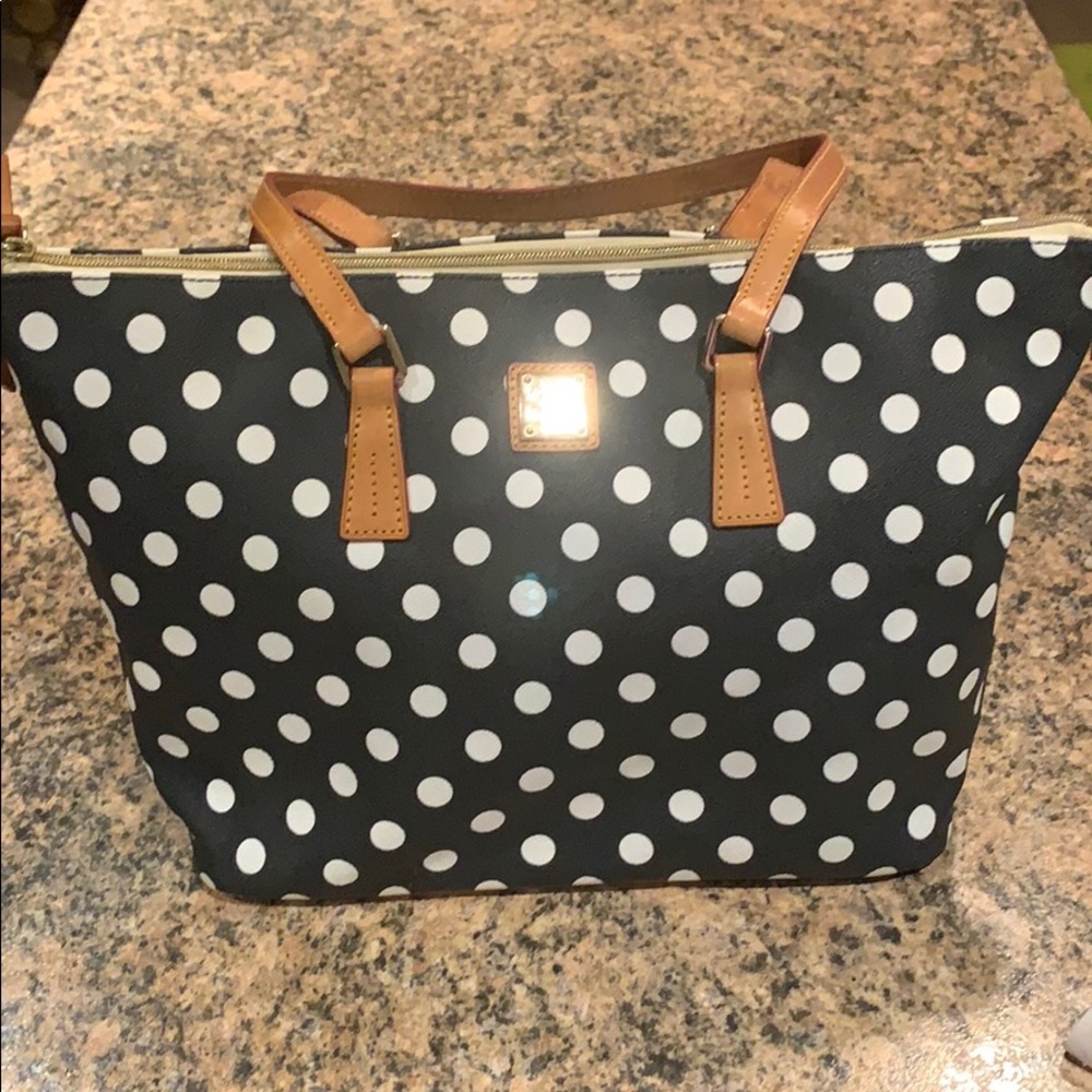Dooney & Bourke Bag Polka Dot Tote